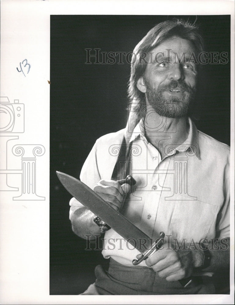 1989 Greg Michael Choregrapher Denver Actor - Historic Images