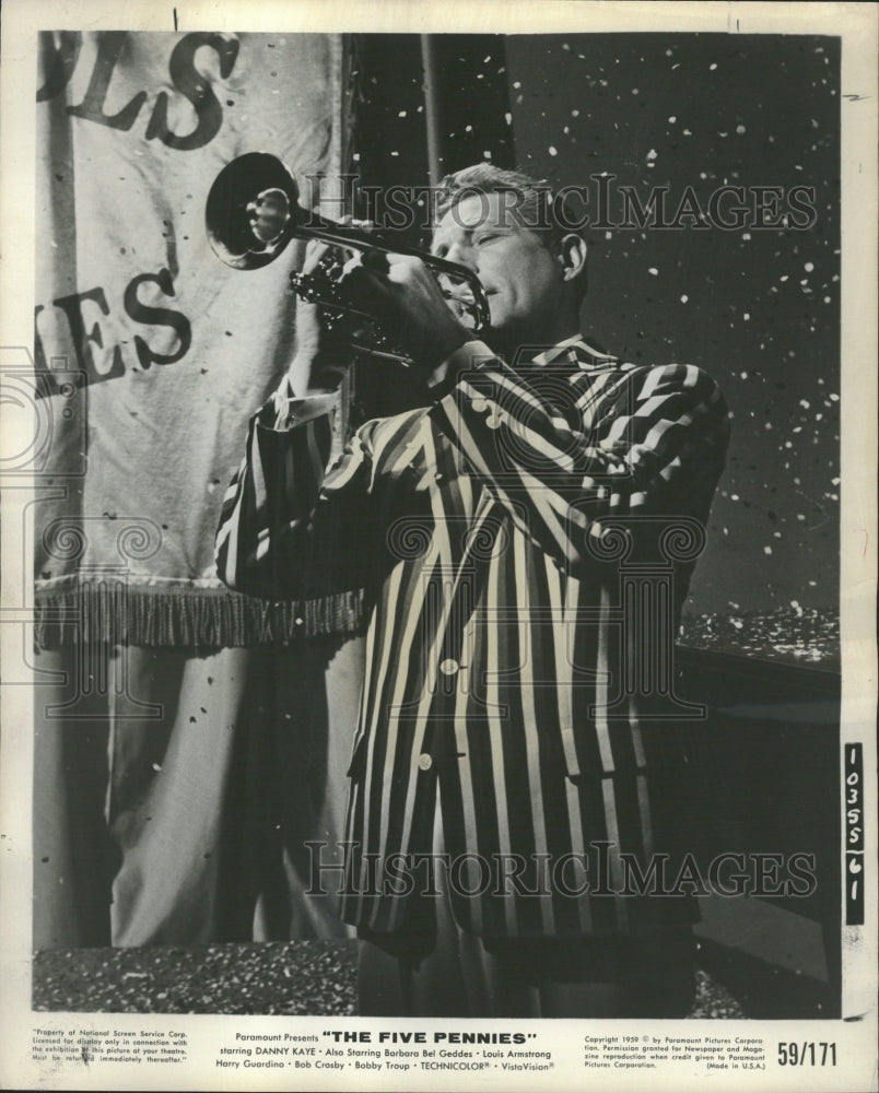 1959 Kaye Portrays Nichol Danny Kaye Denham - Historic Images