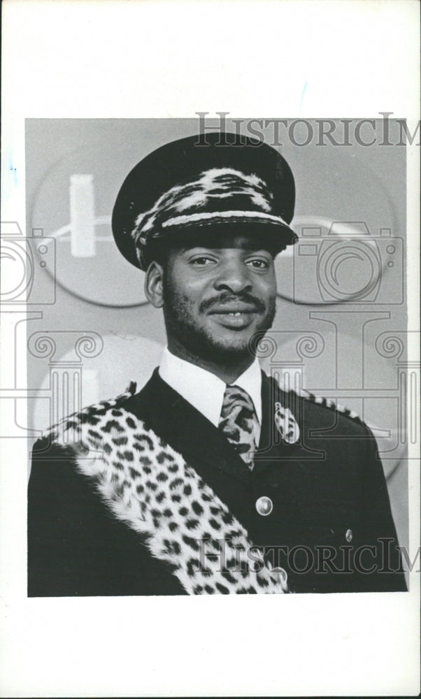 1972 King Goodwill Zulu nation South Africa - Historic Images