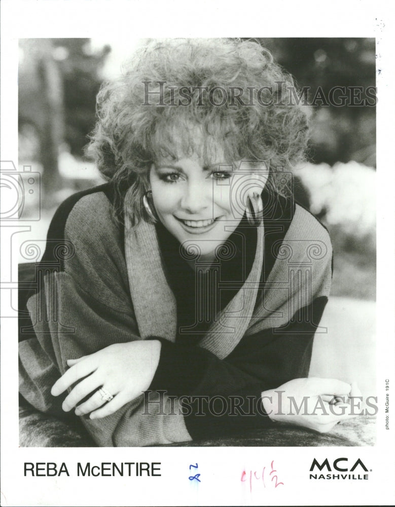 1991 Reba McEntire Music Artist Actress US - Historic Images