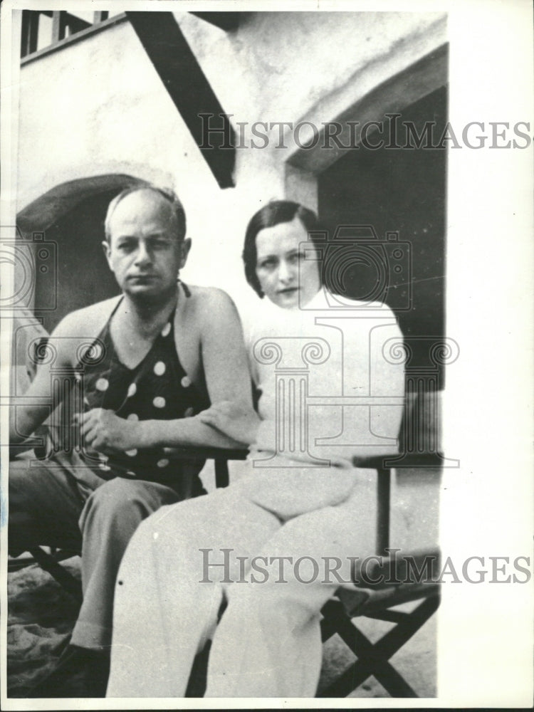 1934 Harry Joe Brown Marjorie Whiteis Show - Historic Images