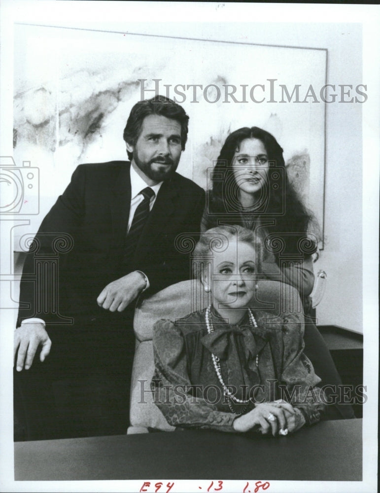 1983 Bette Davis Hotel James Brolin Connie - Historic Images