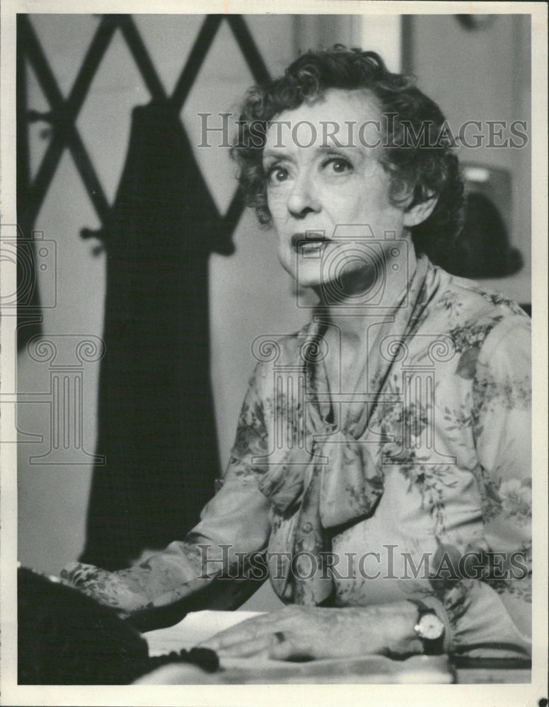 1980 Bette Davis American Film Actress US - Historic Images