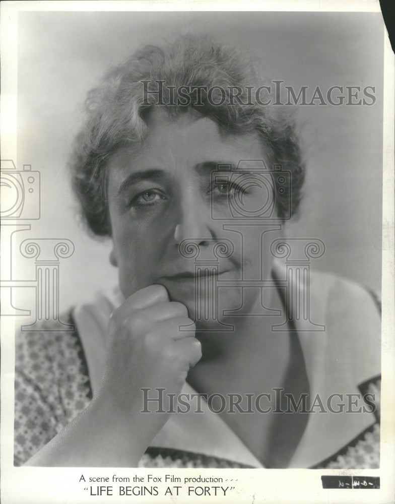 1935 Jane Darwell (Actress) - Historic Images