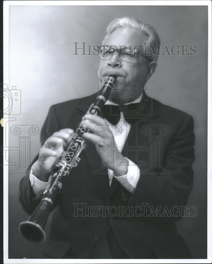 1977 Joe Darensbourg Zeno Clarinetist Music - Historic Images