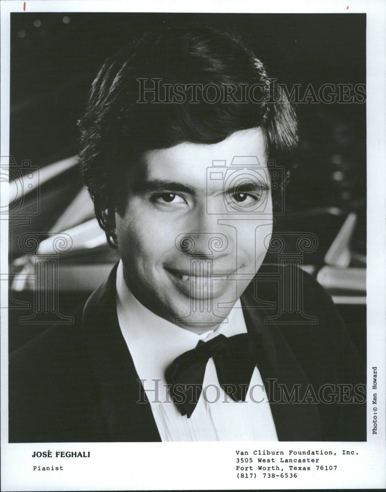 1987 Jose Feghali Pianist - Historic Images