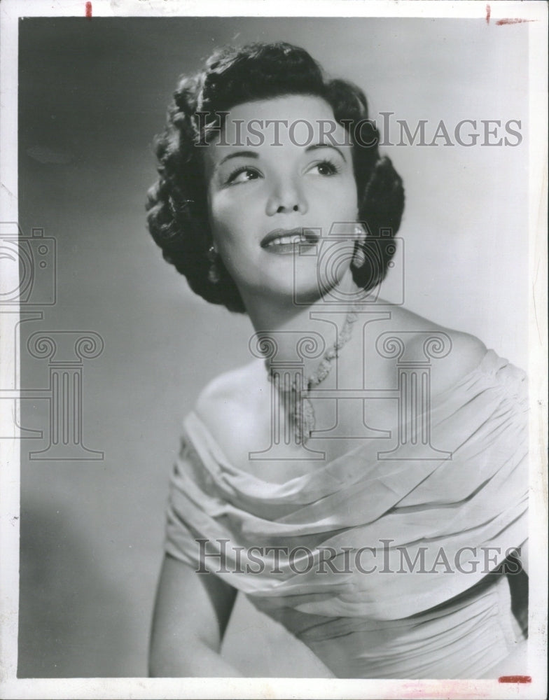 1954 Nanette Fabray American Actress - Historic Images