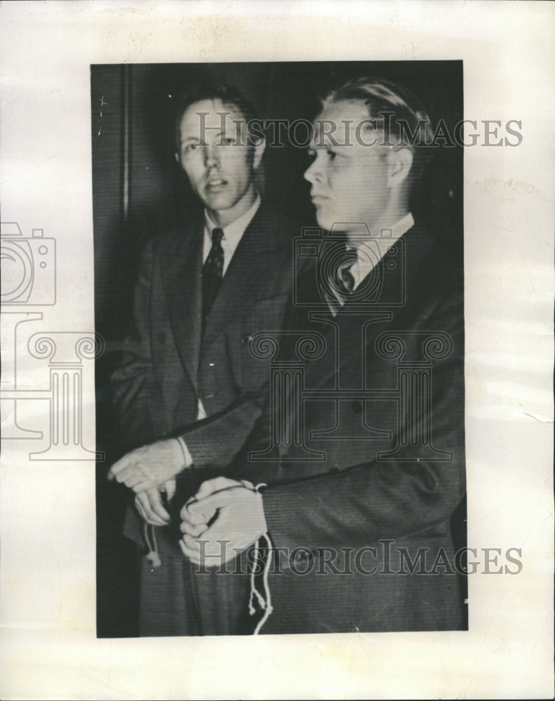 1939 Maurice Knutson Nation Bank President - Historic Images