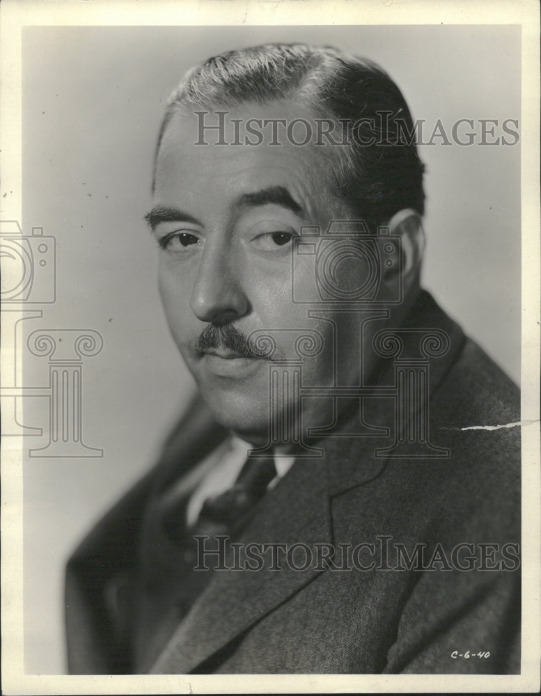 1932 Walter Connolly American Actor - Historic Images