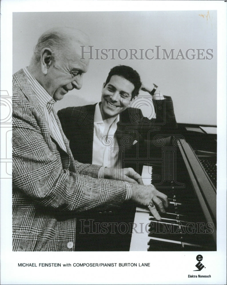 1990 Michael Jay Feinstein Singer Pianist - Historic Images