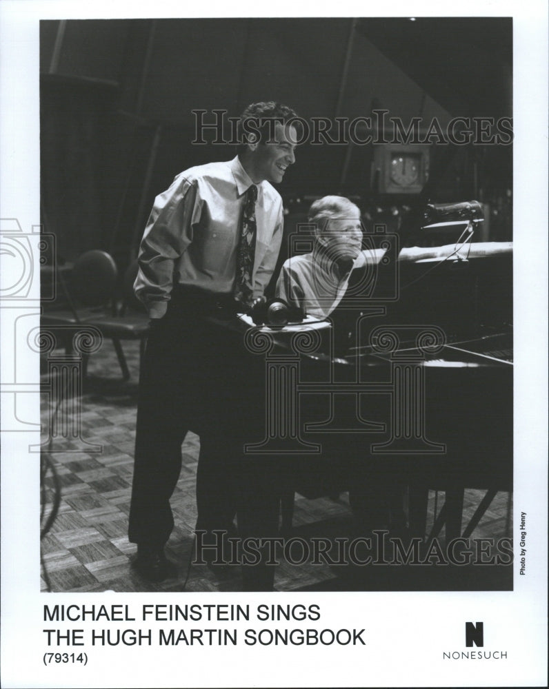 1995 Singer And Pianist Michael Feinstein - Historic Images