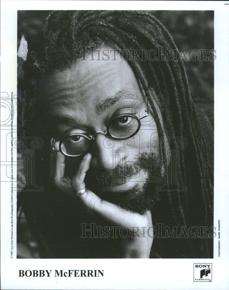 1997 Bobby McFerrin Vocalist Conductor - Historic Images