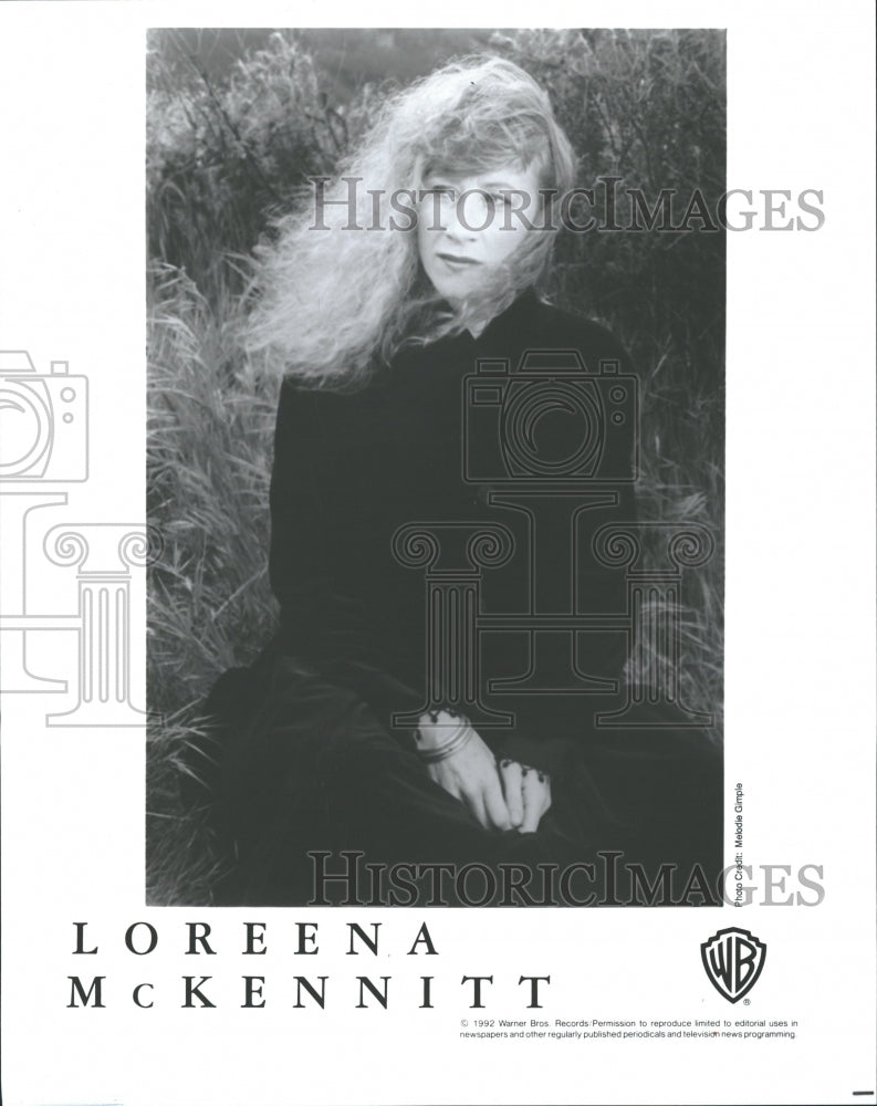 1993 Loreena McKennitt Canadian Singer - Historic Images