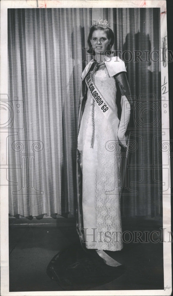 1968 Mitzi Ann Evans Miss tall Colorado Pag - Historic Images