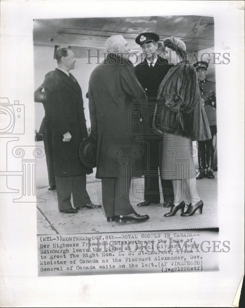 1951 Princess Elizabeth in Montreal - Historic Images