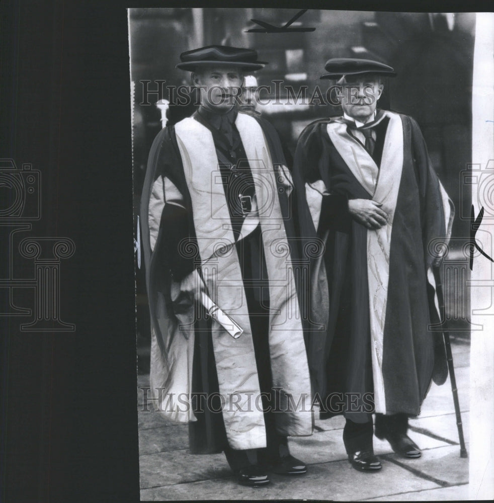 1941 Greece King George and Lord Baldwin - Historic Images