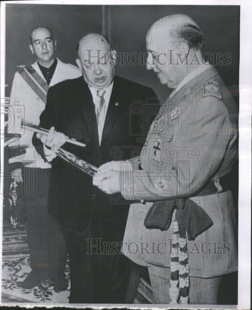 1963 Generalissimo Franco of Spain - Historic Images