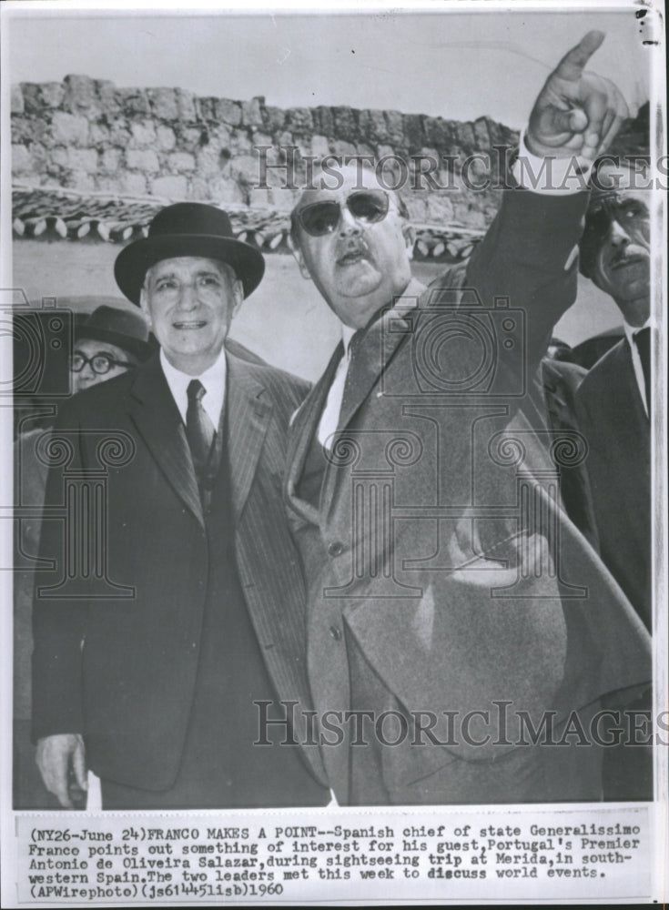 1970 Spanish chief of state Generalissimo F - Historic Images
