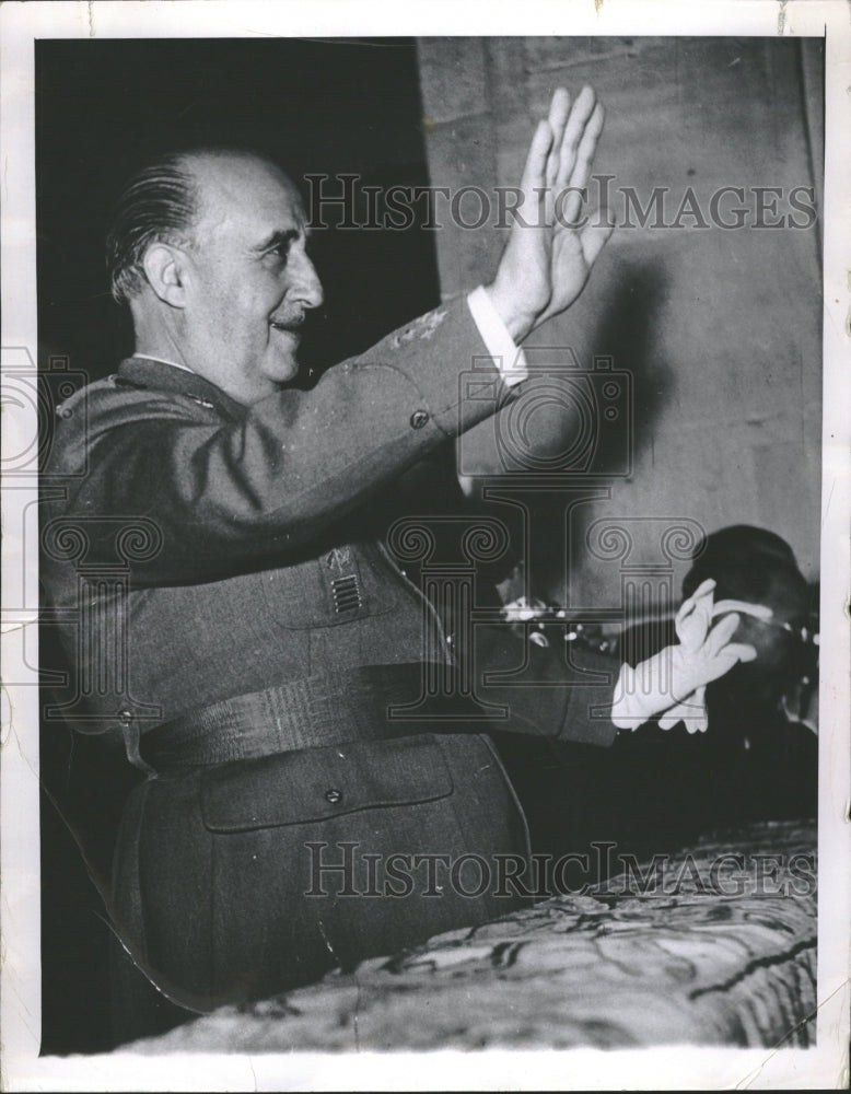 1957 Spain&#39;s Gen. Francisco Franco - Historic Images