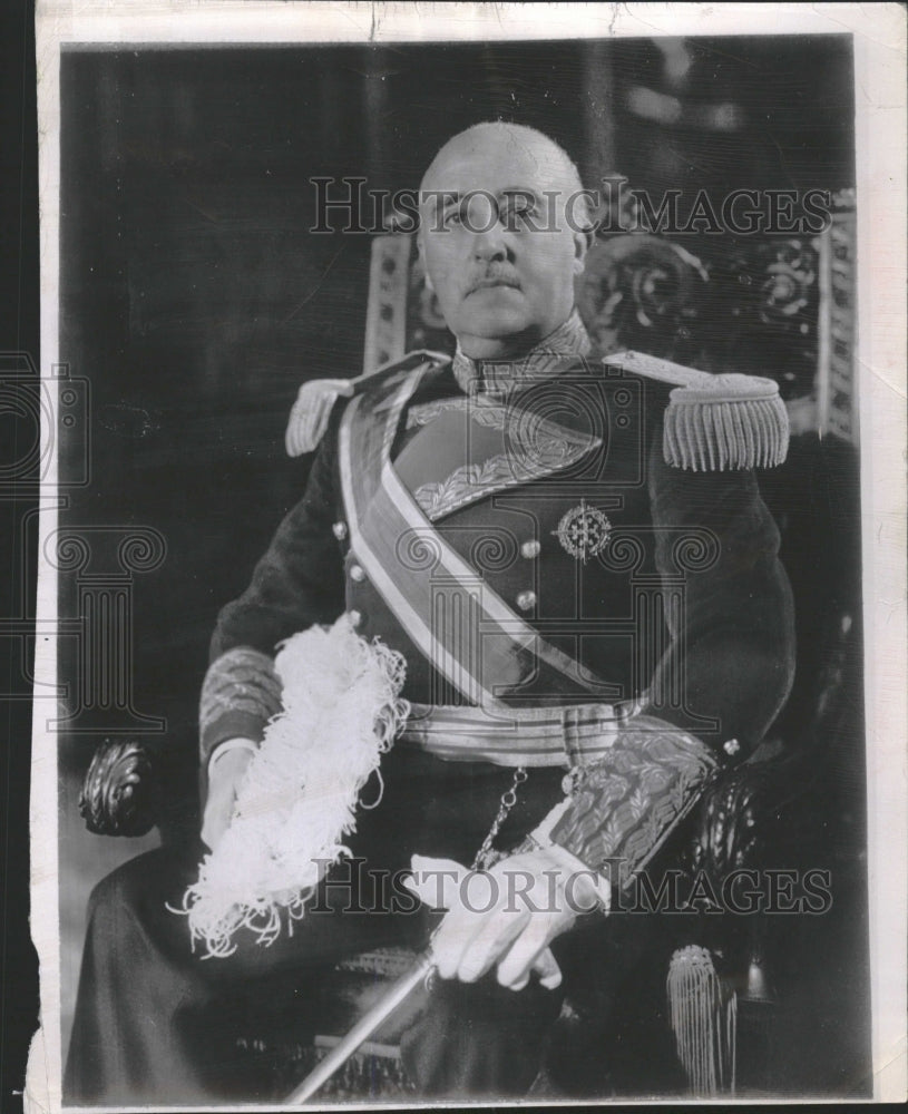 1958 General Franciso Franco Pose Camera - Historic Images