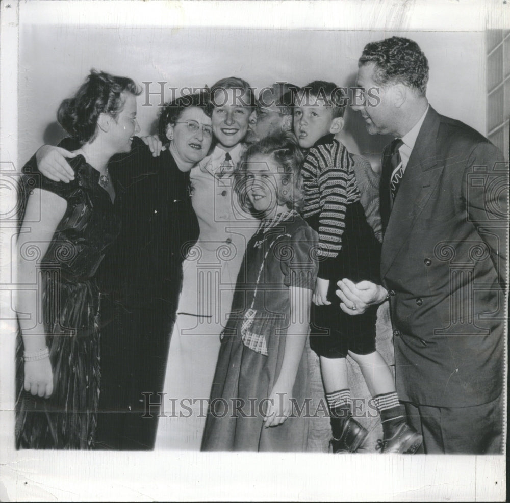 1949 Shirley May France Swimmer - Historic Images