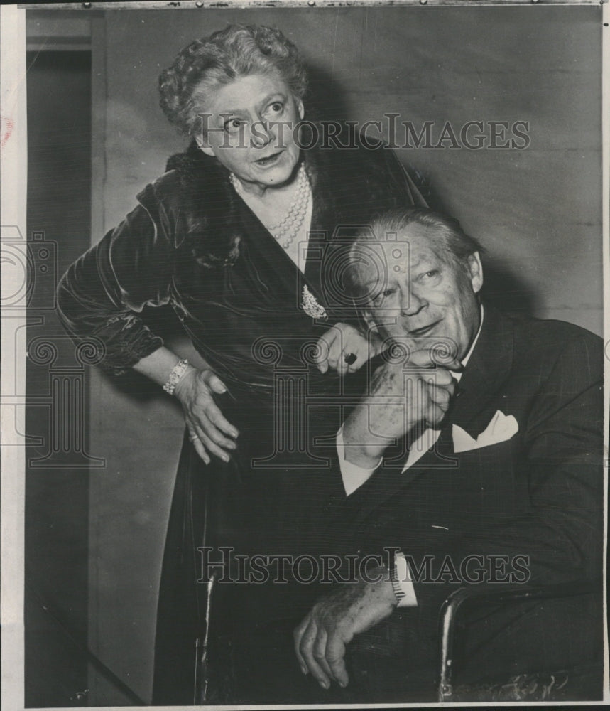 1954 Lionel Barrymore Ethel Barrymore - Historic Images