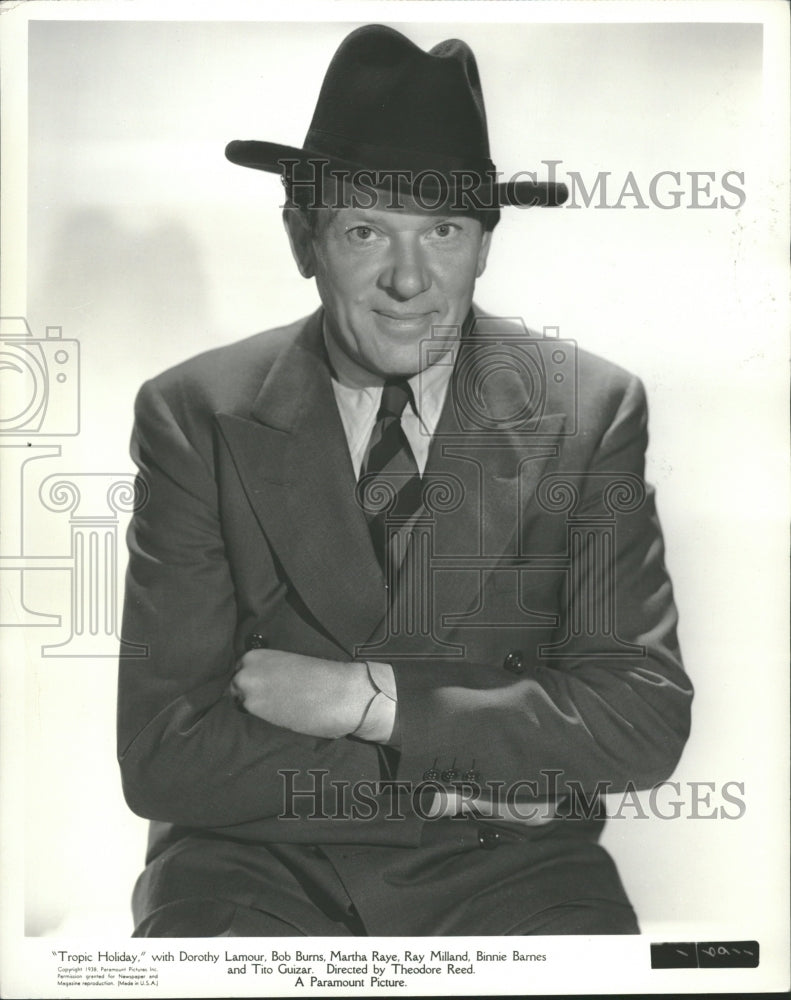 1938 Bob Burns (Actor) - Historic Images