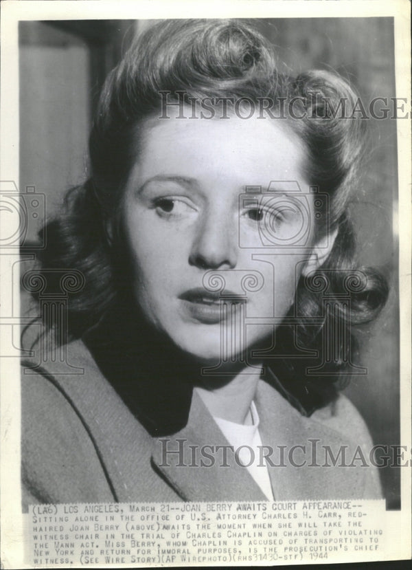 Joan Barry American actress - Historic Images