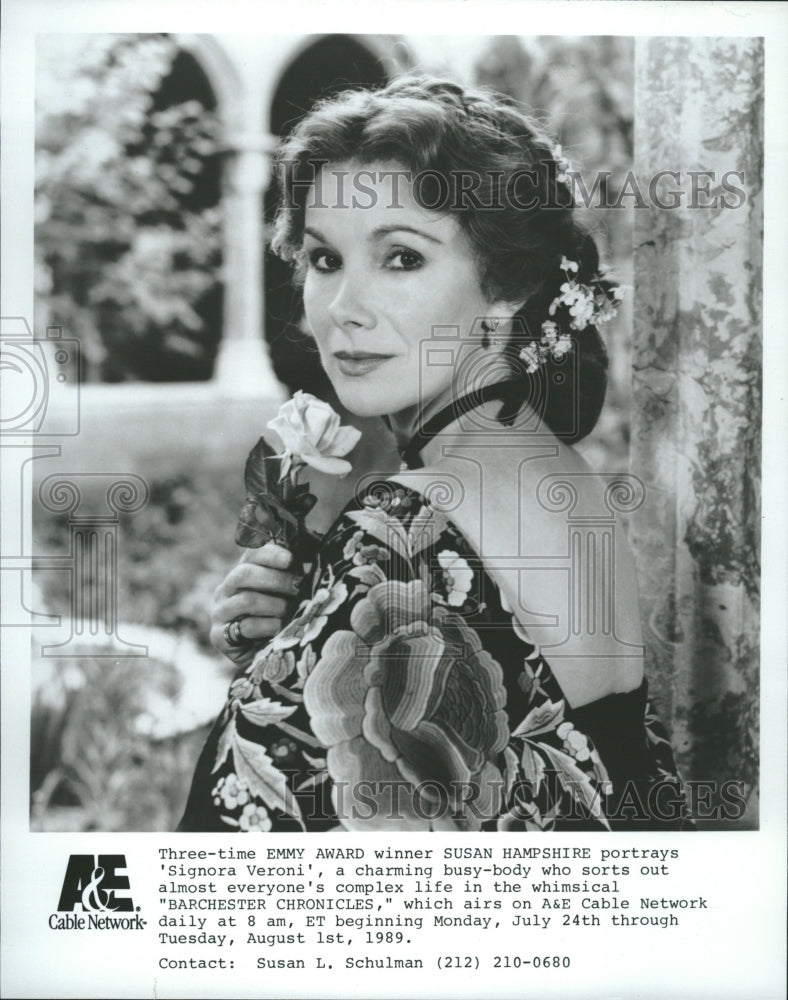 1989 Susan Hampshire as Signora Veroni - Historic Images