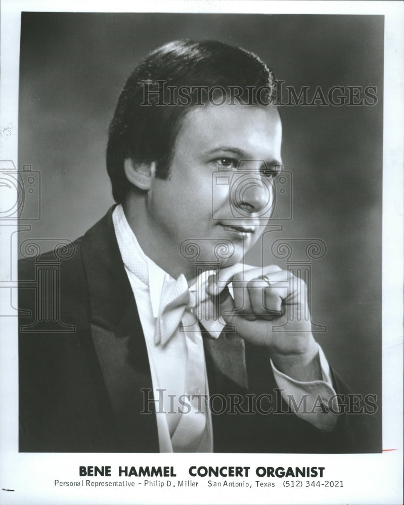 1978 Bene Hammel Concert Organist Church - Historic Images