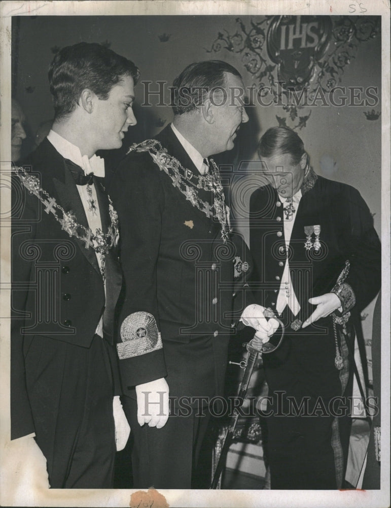 1967 Swedens 2 working Princes,Parliament - Historic Images