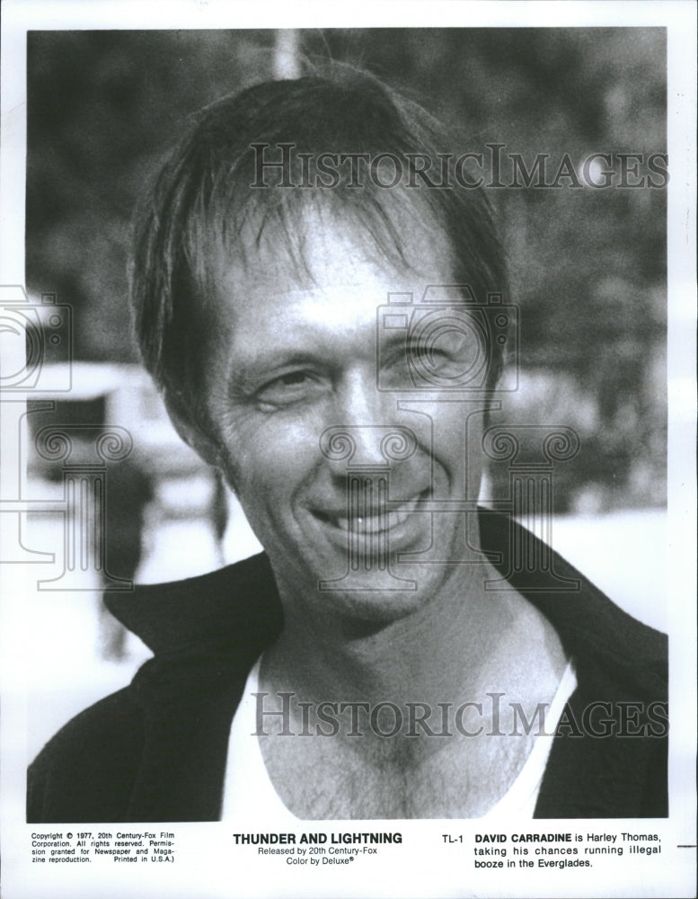 1977 David Carradine Actor - Historic Images