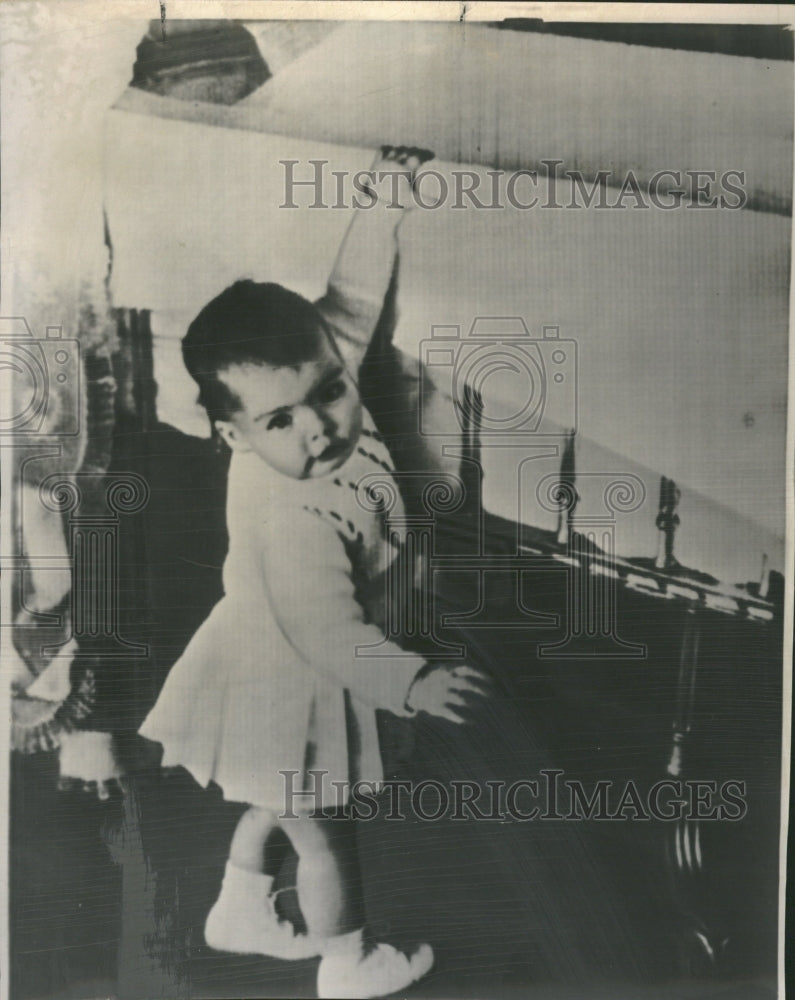 1958 Princess Caroline Hanover Monoco Baby - Historic Images