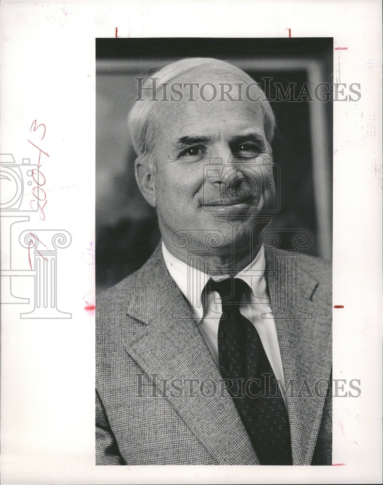 1986 JOHN MCCAIN US SENATOR ARIZONA - Historic Images