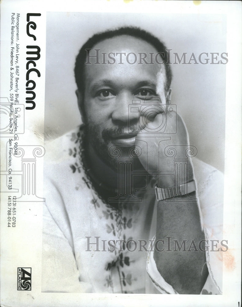 1975 Les McCann - Historic Images