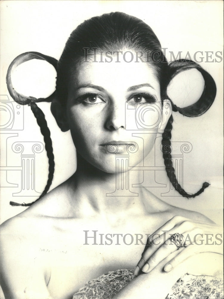 1966 Miniature Wired Braid Wigs - Historic Images