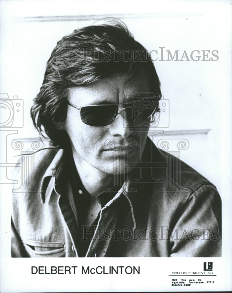 1977 Delbert McClinton Entertainer Pianist - Historic Images