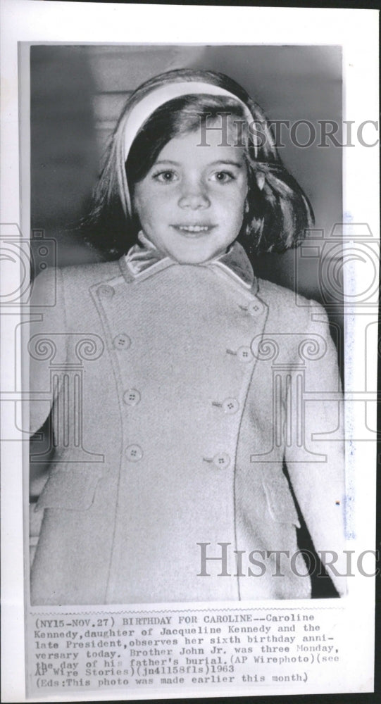 1963 Caroline Kennedy - Historic Images