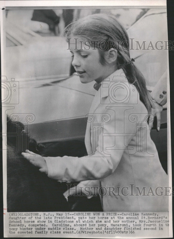 1966 Caroline Kennedy Daughter President - Historic Images