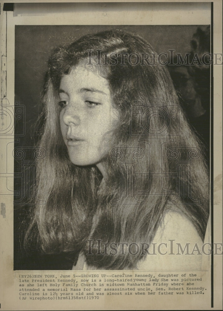 1970 Caroline Kennedy - Historic Images