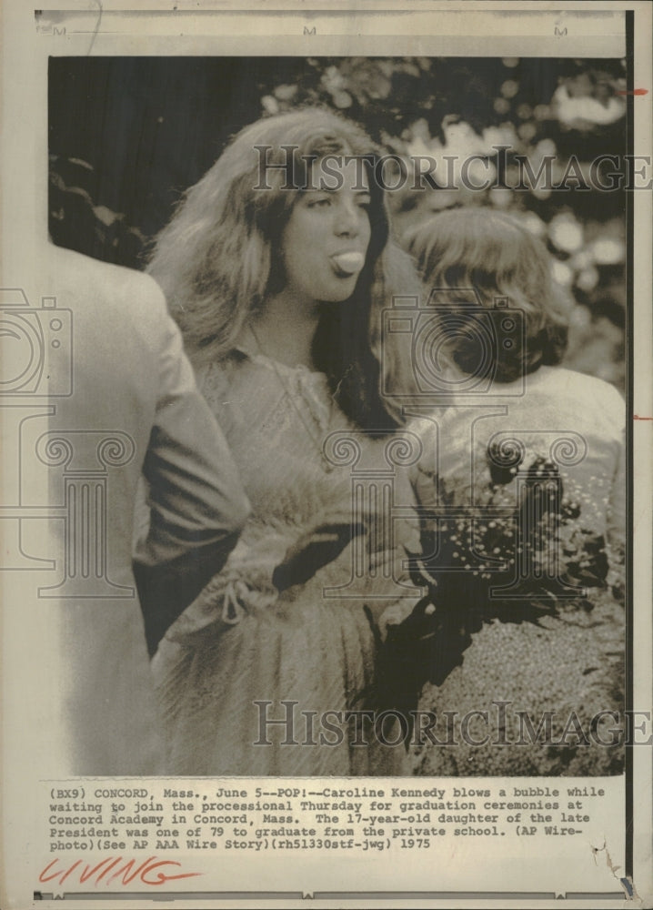 1975 Caroline Kennedy - Historic Images