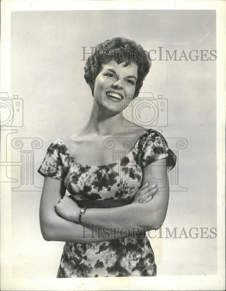 1960 Anita Jane Bryant Singer Miss Oklahama - Historic Images