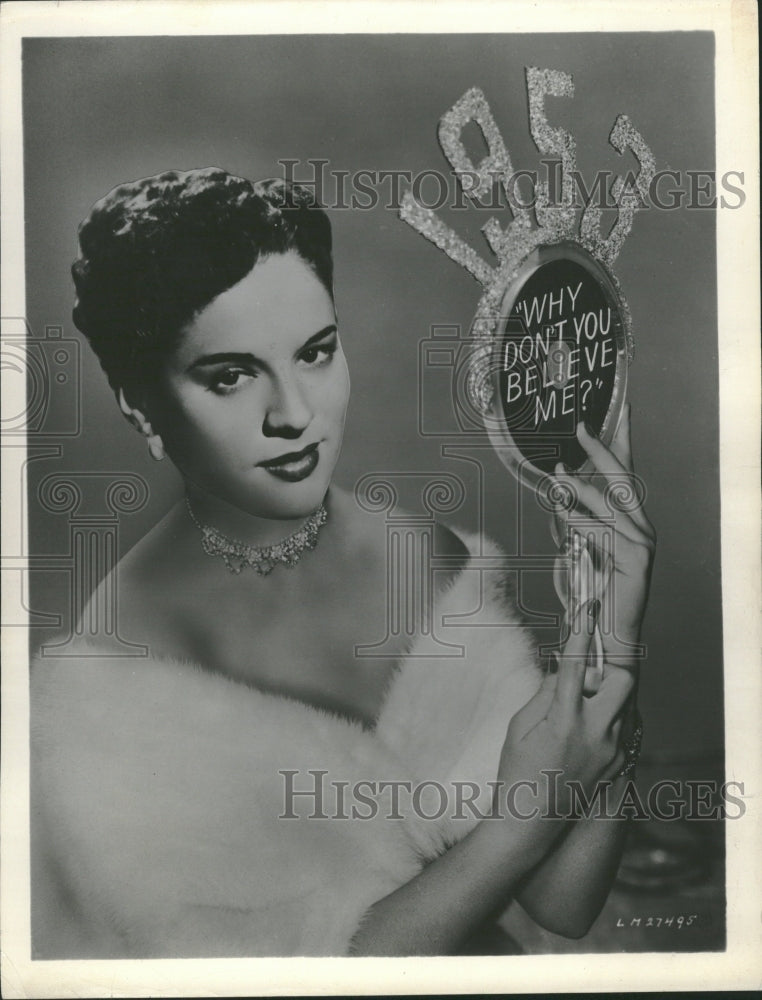 1952 Joni James American Singer Pop Music - Historic Images