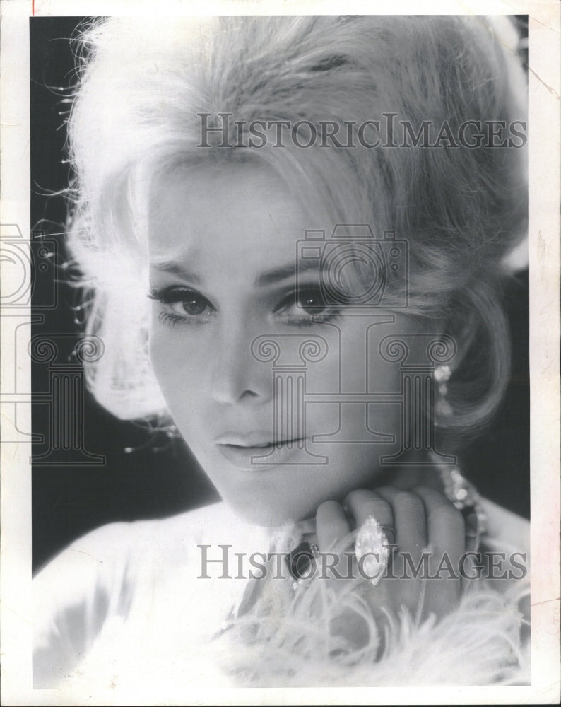 1970 Zsa Zsa Gabor Actress - Historic Images