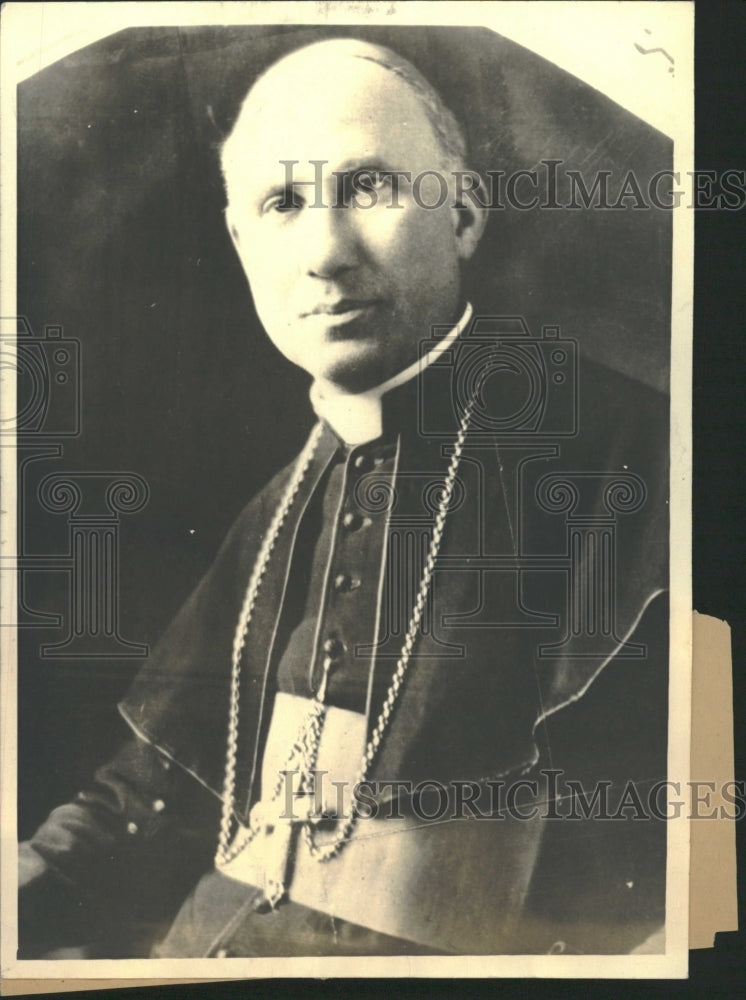 1933 Rev Prieto Fumasoni Biondi Apostolic - Historic Images