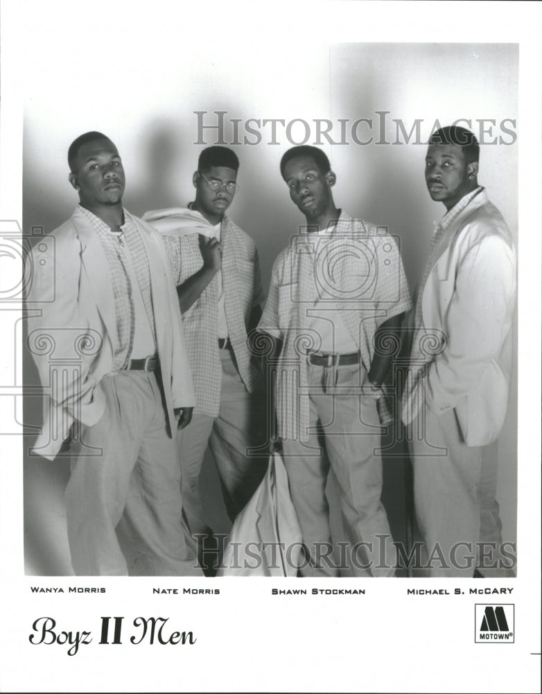 1995 Boyz II Men R&amp;B Vocal Group A Cappella - Historic Images