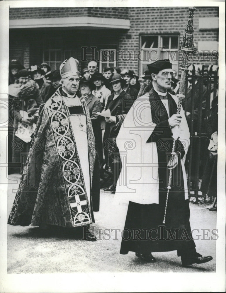 1937 Archbishop Canterbury Crown King - Historic Images