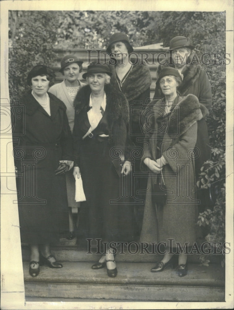 1932 Member National Women Committee Aid - Historic Images