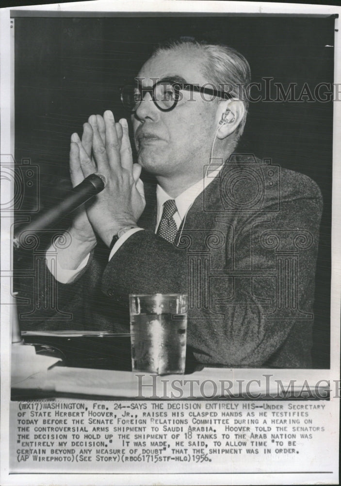 1956 Herbert Charles Hoover CommitteeSenate - Historic Images