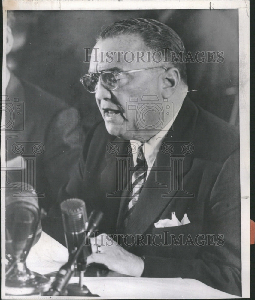 1953 FBI Director J. Edgar Hoover - Historic Images